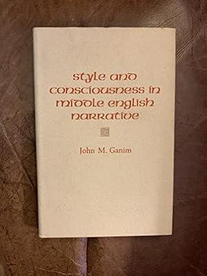 Ganim: Style & Consciousness In Middle English Narrative (Princeton Legacy Library) by Ganim, J M | Hardcover | Literary Studies: Poetry & Poets