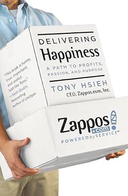 DELIVERING HAPPINESS: A WAY TO FIND INSPIRATION AT WORK AND IN LIFE (TENT) by Hsieh, Tony | Hardcover | Business & Economics