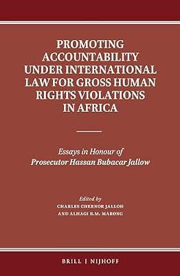 Promoting Accountability under International Law for Gross Human Rights Violations in Africa: Essays in Honour of Prosecutor Hassan Bubacar Jallow | Hardcover | Law