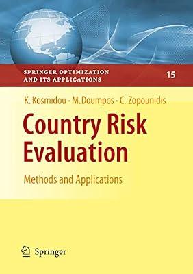 Country Risk Evaluation: Methods and Applications: 15 (Springer Optimization and Its Applications) by Zopounidis, Constantin; Doumpos, Michael; Kosmidou, Kyriaki | Hardcover | Finance
