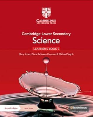 NEW Cambridge Lower Secondary Science Learner’s Book with Digital Access Stage 9 by Jones, Mary; Fellowes-Freeman, Diane; Smyth, Michael | Paperback | Juvenile Nonfiction