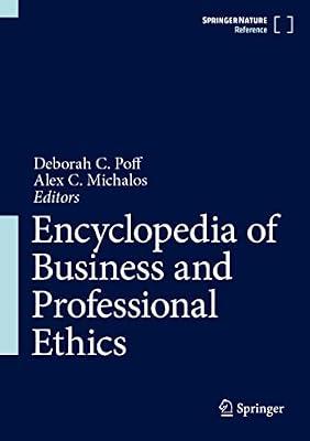 Encyclopedia of Business and Professional Ethics | Hardcover | Business Ethics & Social Responsibility