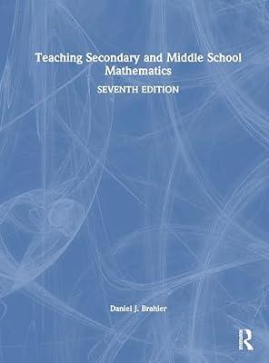 Teaching Secondary and Middle School Mathematics by Brahier, Daniel J. | Hardcover | Secondary Schools