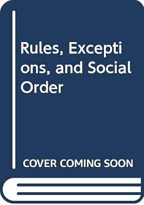 Rules Exceptions by Edgerton | Hardcover | Cultural Studies