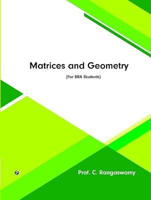 Matrices and Geometry by Prof. C. Rangaswamy | Paperback | Mathematics