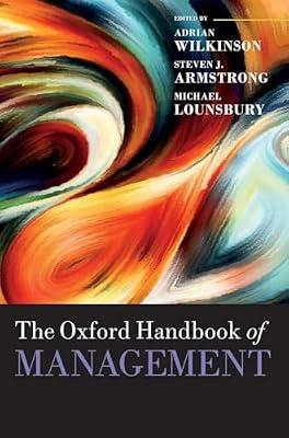 OXFORD HANDBOOK OF MANAGEMENT | Hardcover | Business & Economics