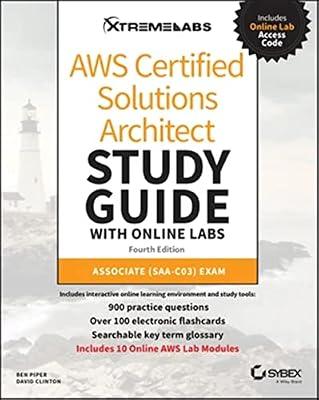 AWS Certified Solutions Architect Study Guide with Online Labs: Associate SAA-C03 Exam by Piper, Ben; Clinton, David | Paperback | Computers