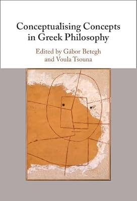 Conceptualising Concepts in Greek Philosophy | Hardcover | Western Philosophy: Ancient