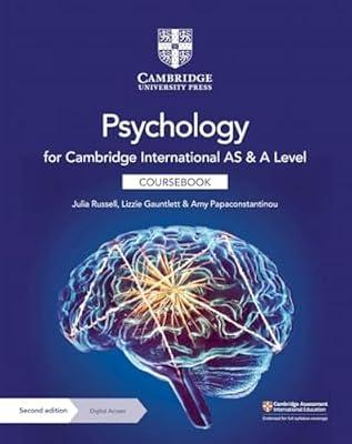 Cambridge International AS & A Level Psychology Coursebook with Digital Access (2 Years) by Russell, Julia; Gauntlett, Lizzie; Papaconstantinou, Amy | Paperback | Juvenile Nonfiction