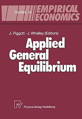 Applied General Equilibrium (Studies in Empirical Economics) | Paperback | International Economics