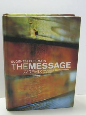 The Message/Remix: The Bible in Contemporary Language (Think) by Peterson, Eugene H. | Hardcover | Biblical Commentaries