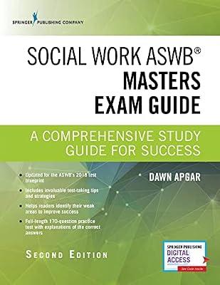 Social Work ASWB Masters Exam Guide: A Comprehensive Study Guide for Success by Apgar, Dawn | Paperback | Teacher Training