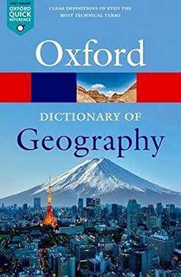 DICTIONARY OF GEOGRAPHY, 6E (Oxford Quick Reference) by Mayhew, Susan | Paperback | Nature
