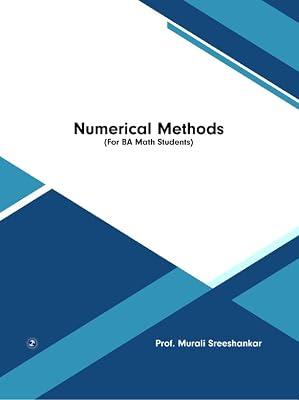 Numerical Methods by Prof. Murali Sreeshankar | Paperback | Science Fiction