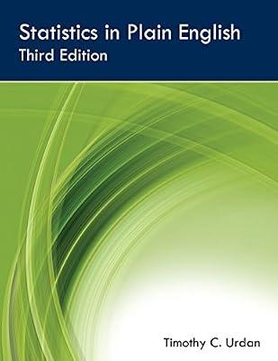 Statistics in Plain English: Volume 1 by Urdan, Timothy C. | Paperback | Probability & Statistics