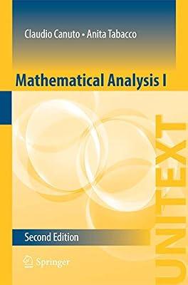 Mathematical Analysis I: 84 (La Matematica per il 3+2) by Tabacco, Anita; Canuto, Claudio | Paperback | Differential Calculus & Equations