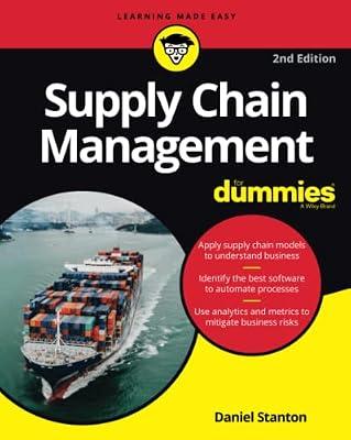 Supply Chain Management For Dummies 2e by Stanton, Daniel | Paperback | Business & Economics