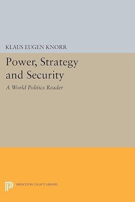 Power, Strategy and Security: A World Politics Reader | Paperback | Political Science 2