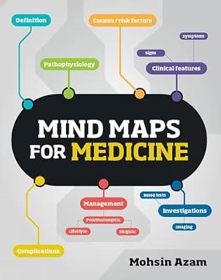 MIND MAPS FOR MEDICINE by Azam, Mohsin | Spiral_Bound | Medical Study & Revision Guides