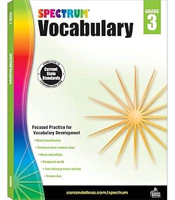 Spectrum Vocabulary, Grade 3 by Spectrum | Paperback | Juvenile Nonfiction