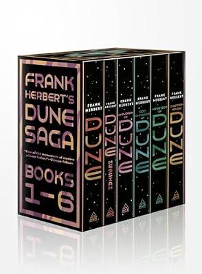 Frank Herbert's Dune Saga 6-Book Boxed Set: Dune, Dune Messiah, Children of Dune, God Emperor of Dune, Heretics of Dune, andChapterhouse: Dune by Herbert, Frank | Paperback | Fiction