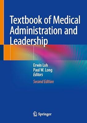 Textbook of Medical Administration and Leadership | Hardcover | Public Health & Preventive Medicine