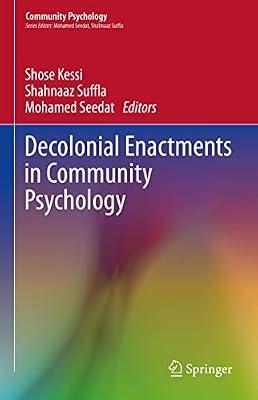Engagement and Enactments in Community Psychology: Decoloniality in the Global South | Hardcover | Psychology