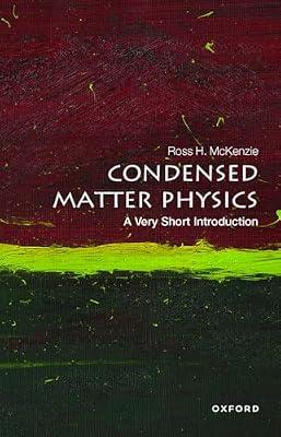 CONDENSED MATTER PHYSICS VSI: A Very Short Introduction by MCKENZIE | Paperback | Science