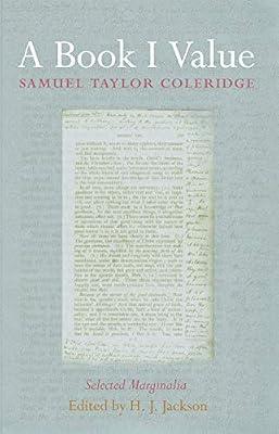 A Book I Value – Selected Marginalia by Coleridge, Samuel Taylor | Hardcover | Literary Essays