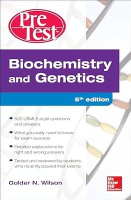 Biochemistry and Genetics Pretest Self-Assessment and Review 5/E by Golder N. Wilson Golder N Wilson | Paperback | Medical