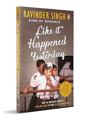 Like It Happened Yesterday by Singh, Ravinder | Paperback | Fiction: Special Features