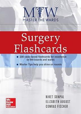 Surgery Flashcards by Fischer, Conrad; Sonpal, Niket | Paperback | Surgery