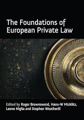 The Foundations of European Private Law | Hardcover | Law