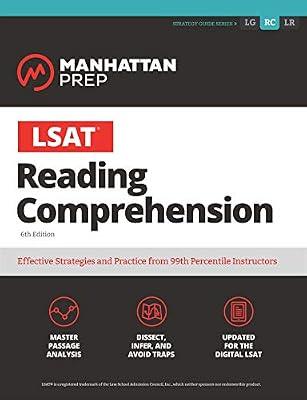 LSAT Reading Comprehension (Manhattan Prep LSAT Strategy Guides) by Manhattan Prep | Paperback | Study Aids