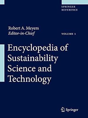 Encyclopedia of Sustainability Science and Technology | Hardcover | Sustainability
