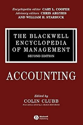 Accounting: 01 (The Blackwell Encyclopedia of Management) | Hardcover | Encyclopaedias & Reference Works