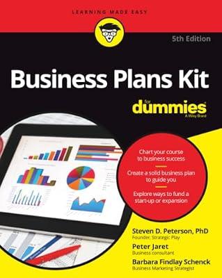 Business Plans Kit For Dummies 5e by Peterson, Steven D., Ph.D.; Jaret, Peter E.; Schenck, Barbara Findlay | Paperback | Business & Economics
