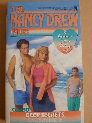 DEEP SECRETS (NANCY DREW FILES 50) (Nancy Drew Files: a Summer Love Trilogy) by Keene, Carolyn | Paperback