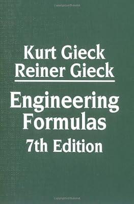 Engineering Formulas by Gieck, Kurt; Gieck, Reiner | Hardcover | Maths For Engineers