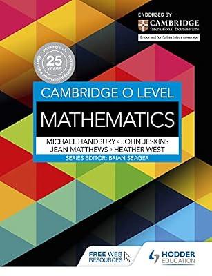Cambridge O Level Mathematics by Handbury, Michael; Matthews, Jean; West, Heather; Jeskins, John | Paperback | Young Adult Nonfiction