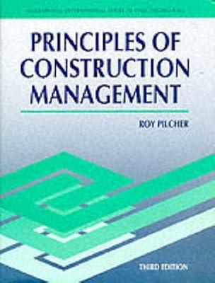 Prin Construction Mgmt (McGraw Hill International Series in Civil Engineering) by PILCHER | Paperback | Civil Engineering