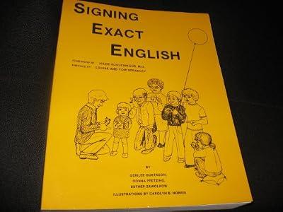 Signing exact English | Hardcover