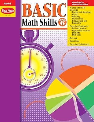 Basic Math Skills Grade 6 by Moore, Jo Ellen; Tuttle, Wes | Paperback | Young Adult Nonfiction
