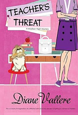 Teacher's Threat: A Madison Night Mystery: 8 (Madison Night Mysteries) by Vallere, Diane | Hardcover | Modern & Contemporary Fiction (Post C 1945)
