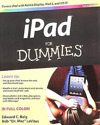 iPad for Dummies by Baig, Edward C.; Levitus, Bob | Paperback | Portable & Handheld Devices: Consumer