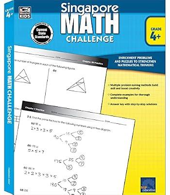 Singapore Math Challenge, Grades 4 - 6 by Chew, Terry | Paperback | Juvenile Nonfiction