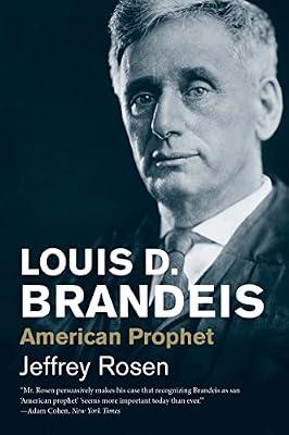 Louis D. Brandeis: American Prophet (Jewish Lives) by Rosen, Jeffrey | Paperback | Jurisprudence & Philosophy Of Law