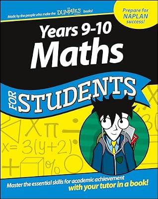 Years 9-10 Maths for Students Dummies Education Series by Various | Paperback | Educational: Mathematics & Numeracy