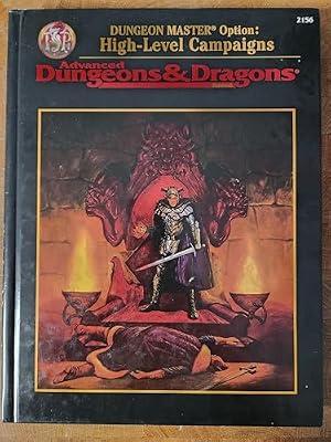Dungeon Master Option: High-Level Campaigns (Advanced Dungeons & Dragons : World of Adventure Rulebook) by Williams, Skip | Hardcover | Science Fiction