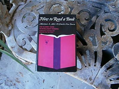 HT READ A BOOK by M j adler & m van doren | Hardcover